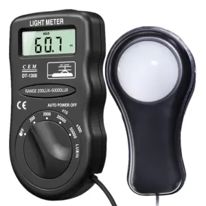 Máy Đo Cường Độ Ánh Sáng DT-1300 Mini 50.000 Lux Tiêu Chuẩn CEM